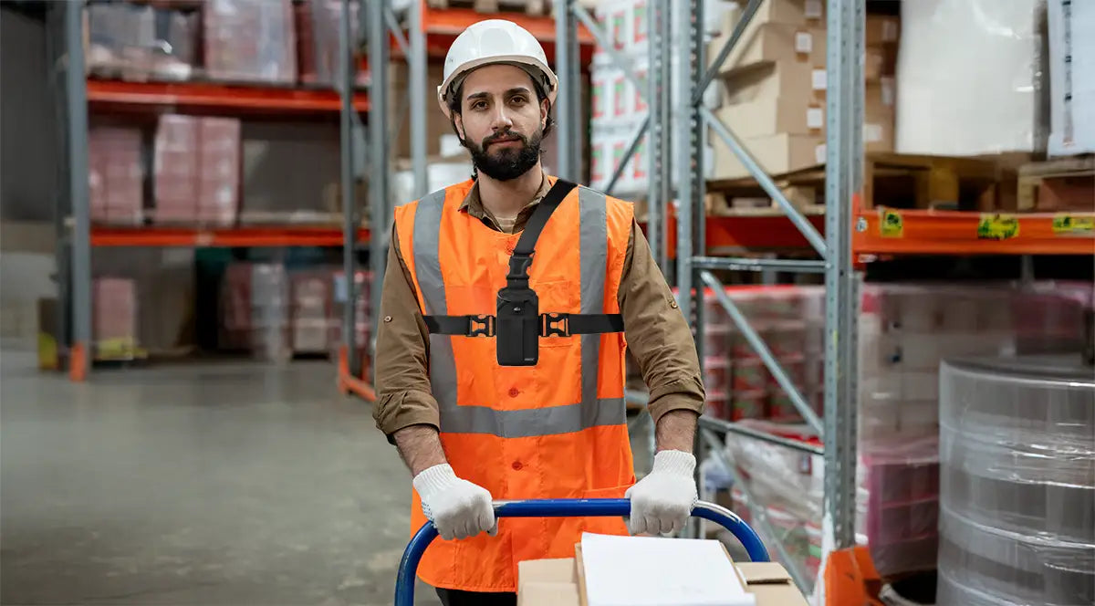 Barcode Scanner Chest Harness Holster for Cipherlab