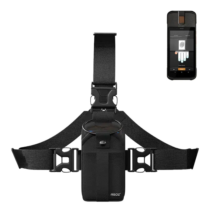 Chest Harness Holster for Credence ECO Biometric ID Scanner