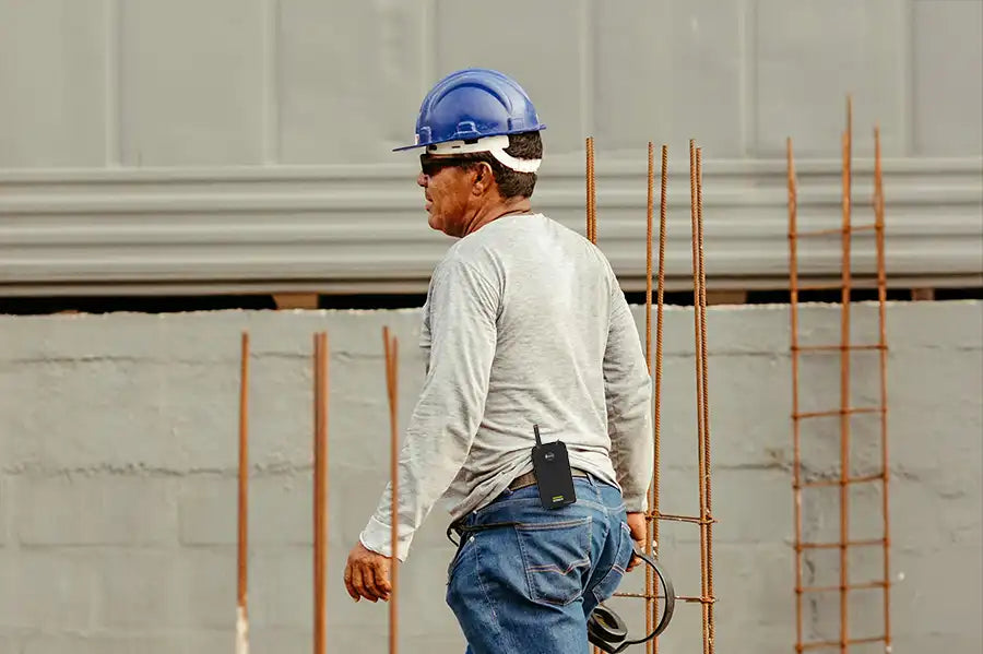 Durable Icom Radio Holster with Belt Clip