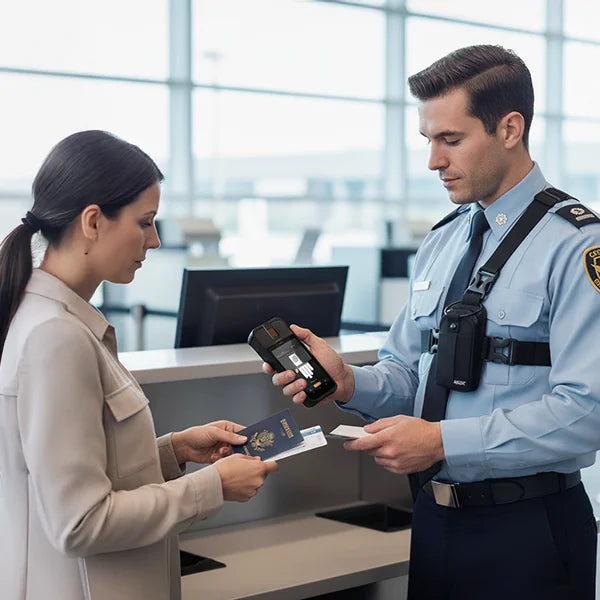 Chest Harness Holster for Credence ECO Biometric ID Scanner