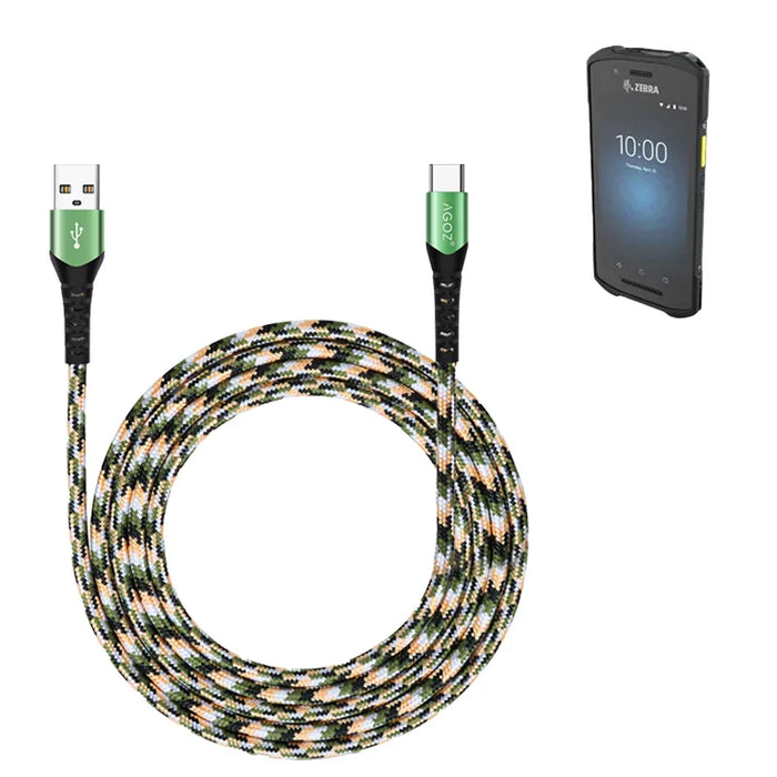 USB-C Fast Charger Cable for Zebra TC53/TC58 Handheld
