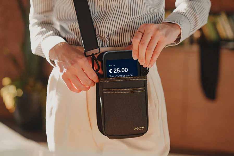 Rugged Orderman Handheld POS Holster with Sling / Waist belt