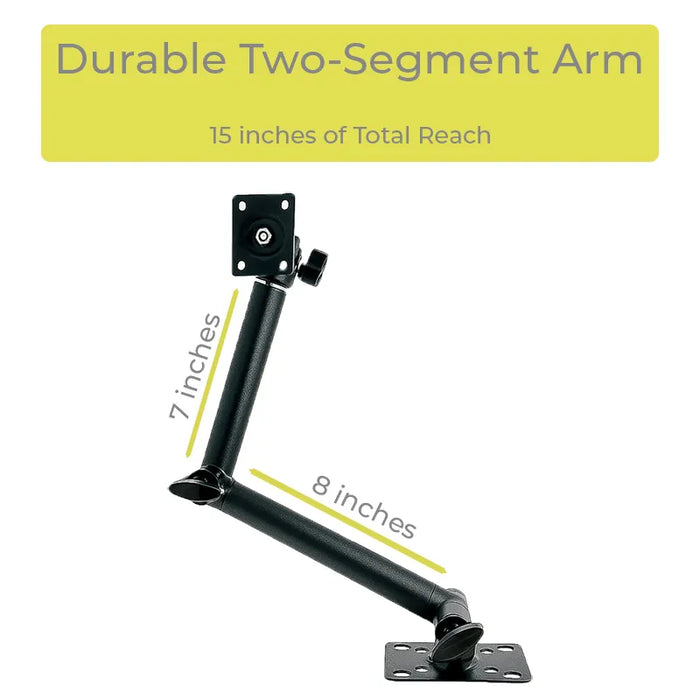 Adjustable Swing Arm Mount Scanner Holder Compatible with Zebra MC9400