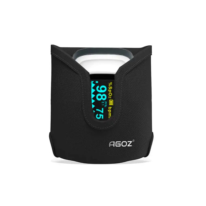 Zacurate Pulse Oximeter Case Holder Pouch with Belt Clip