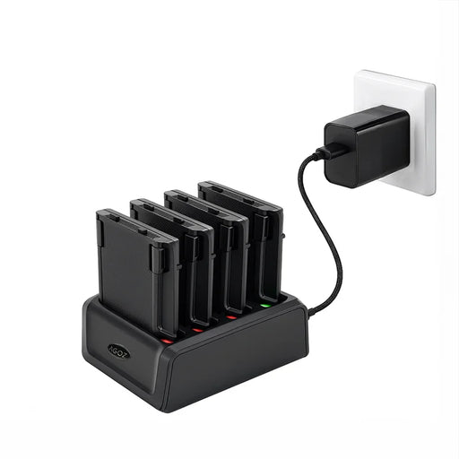 4-Slot Zebra TC75 / TC75x Battery Charger Cradle