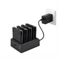 Station d'accueil chargeur de batterie 4 emplacements pour ordinateur mobile Zebra TC7X pour batteries de rechange | Agoz