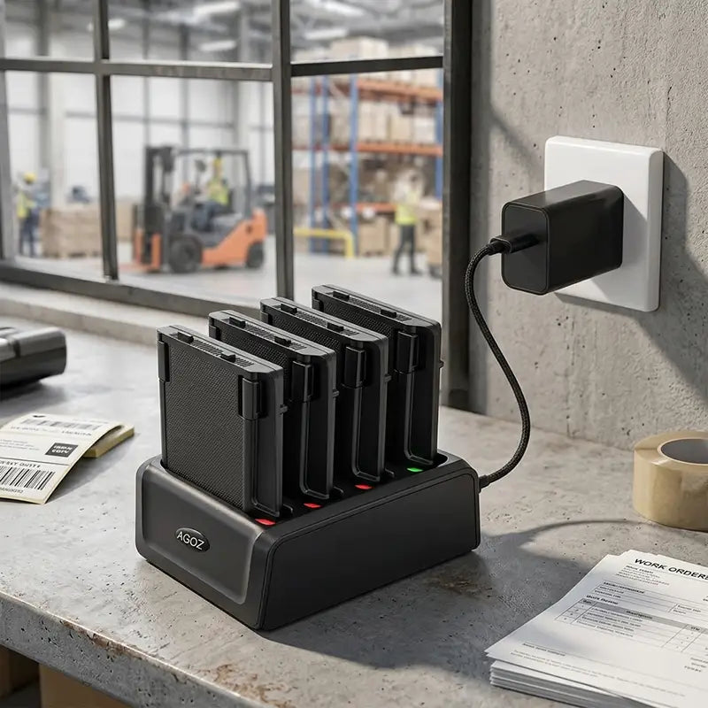Ajustement et Fonction pour le Support de Charge de Batterie Zebra TC7X