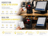 AGOZ AG-860P barcode scanner for retail POS restaurants and hospitality