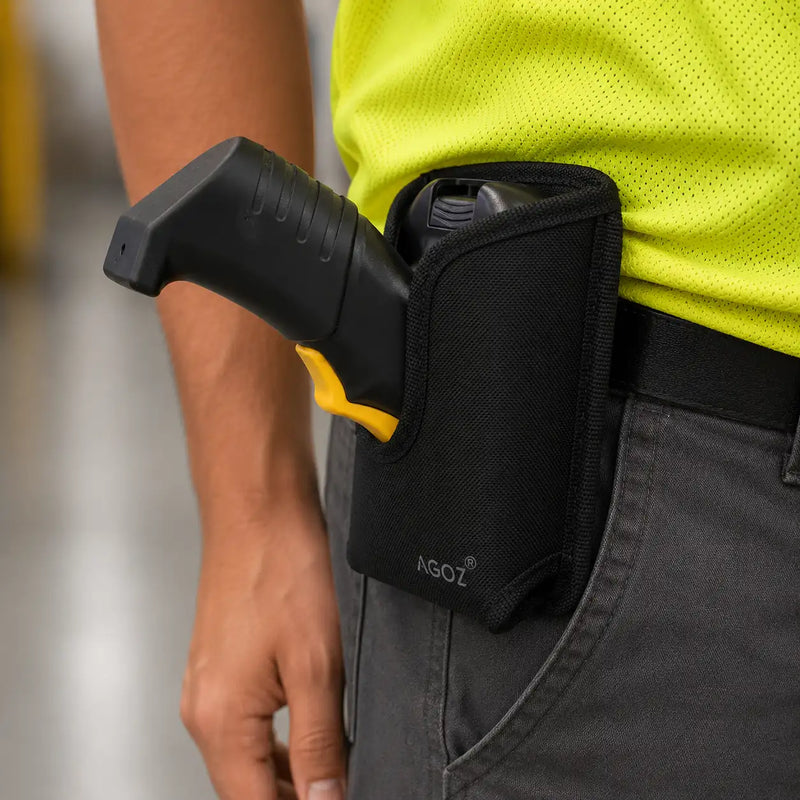Contrôler le transport du scanner à poignée Janam Trigger pendant le travail actif