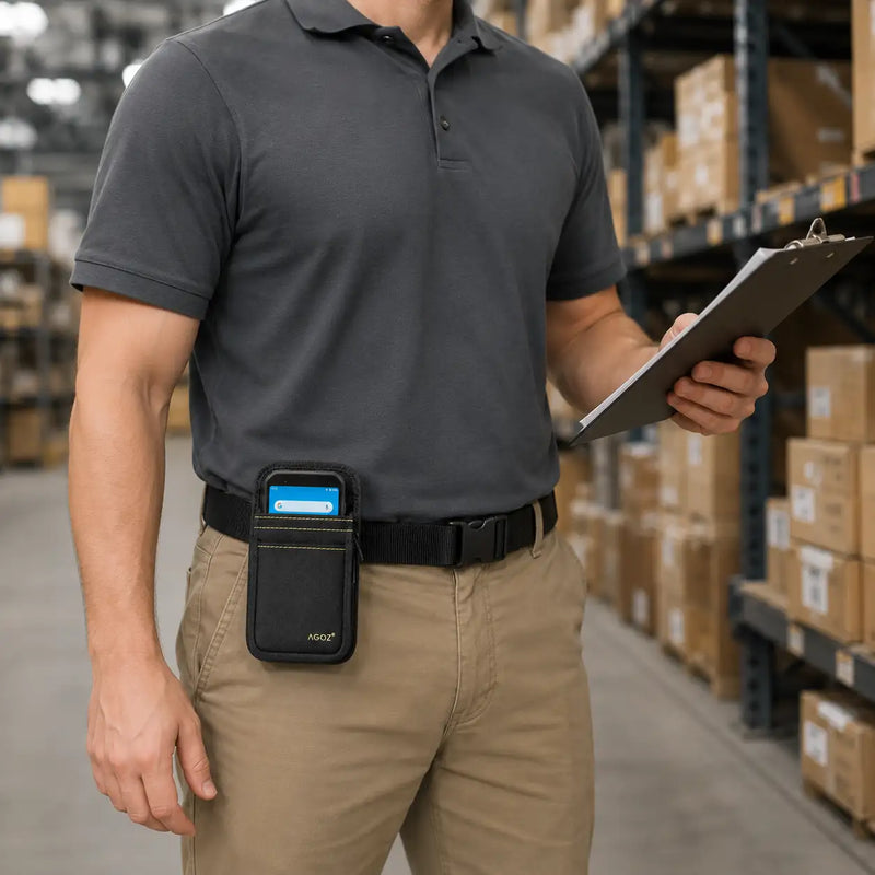 Organiser l'accès au scanner Point Mobile à hauteur de taille entre les équipes