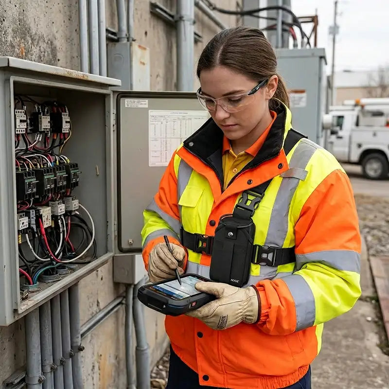 Préparez les appareils portables Almex pour les tournées et le travail sur le terrain