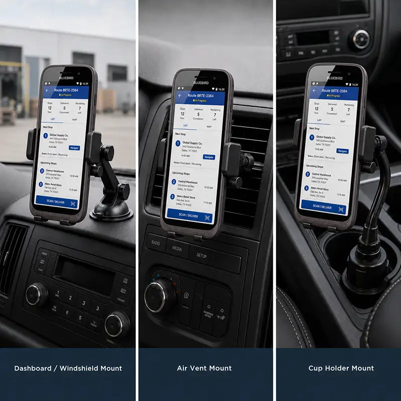 Ajustement et Fonction pour le Placement du Support de Véhicule Bluebird