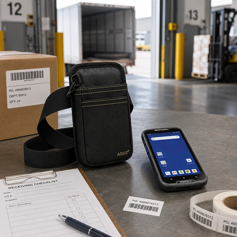 Ajustement et fonctionnalité pour étui ceinture pour ordinateur mobile portable Datalogic