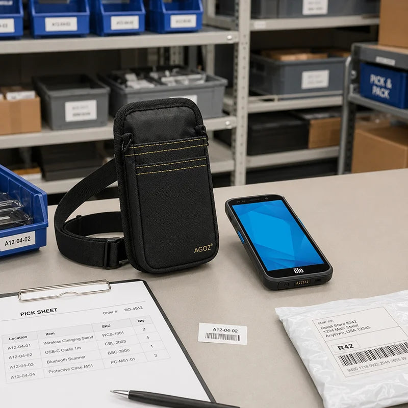 Ajustement et fonctionnalité pour l'étui de scanner de ceinture Elo