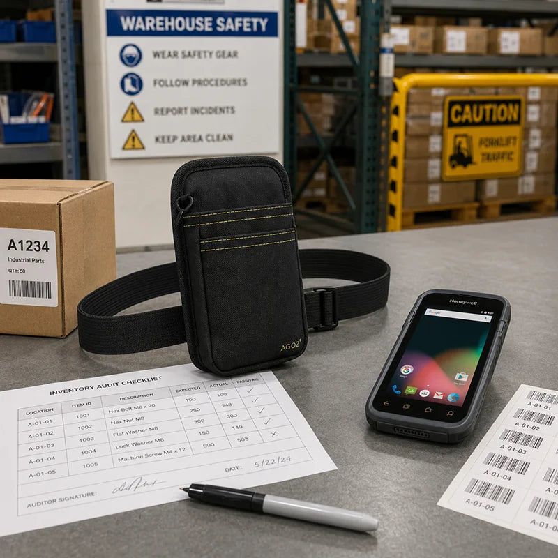 Ajustement et fonctionnalité pour l'étui de ceinture pour scanner Honeywell