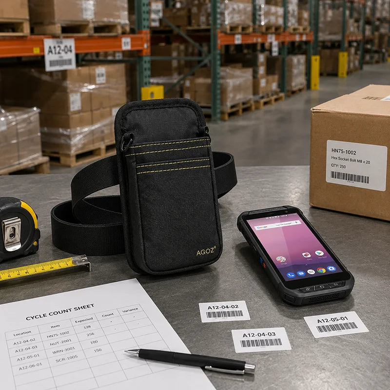 Ajustement et fonctionnalité pour l'étui de ceinture de scanner Point Mobile