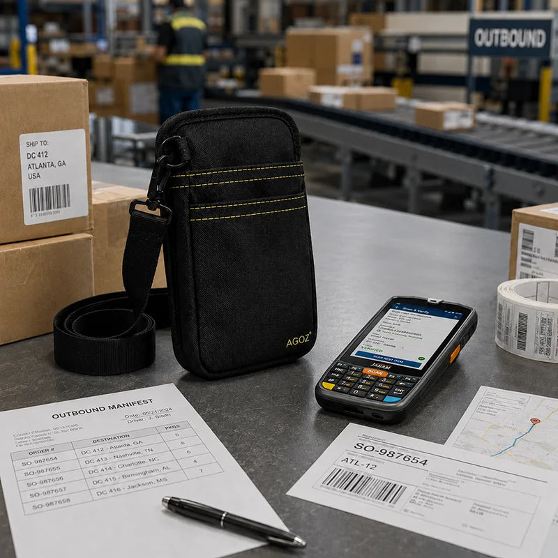 Ajustement et fonctionnalité pour l'étui d'épaule pour scanner Janam