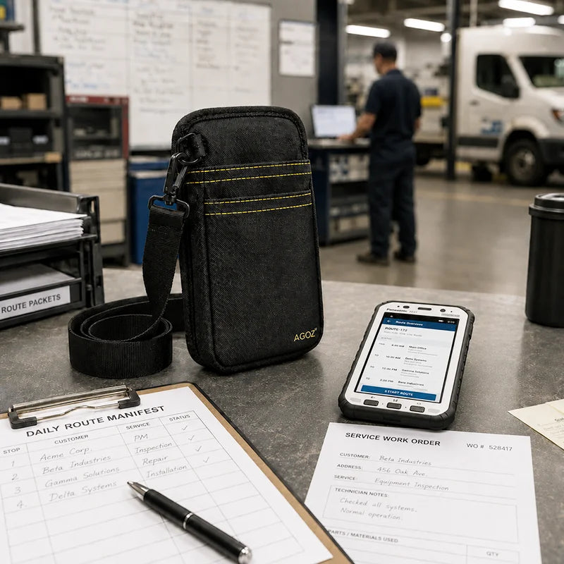Ajustement et fonctionnalité pour l'étui d'épaule pour scanner Panasonic
