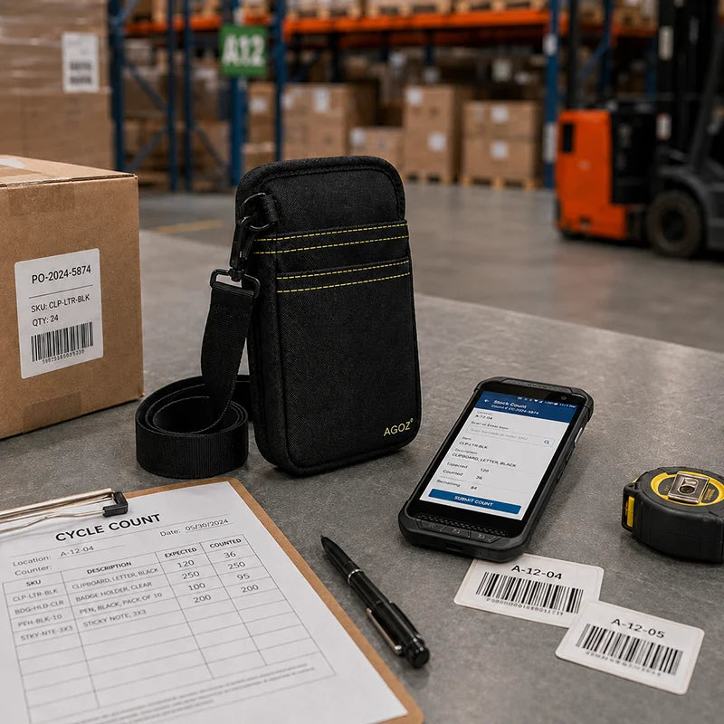 Ajustement et fonctionnalité pour l'étui d'épaule Point Mobile pour scanner