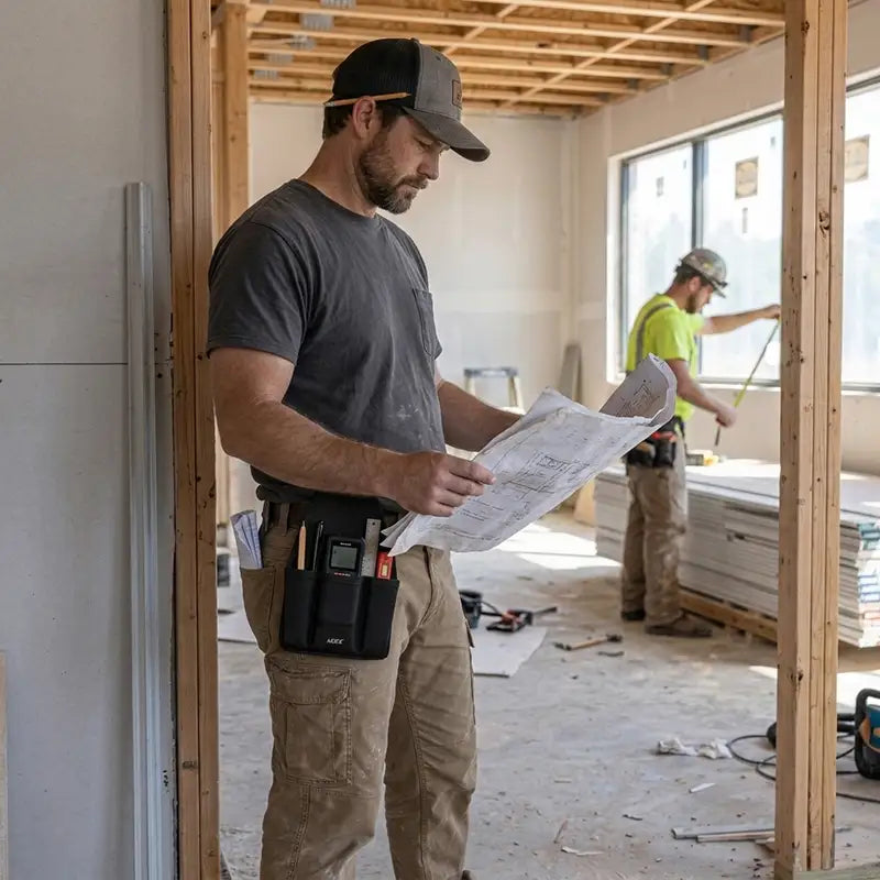 Gardez les télémètres laser Makita et les indispensables du chantier prêts à l’emploi
