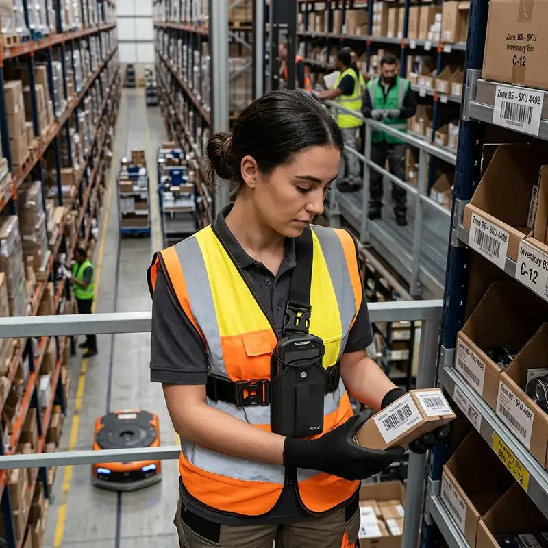Positionnez Chainway Data Collection là où le travail se déroule