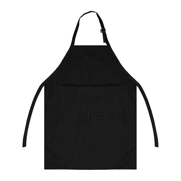 Durable Bib Adjustable Apron with 3 Pockets for Verifone Handheld POS