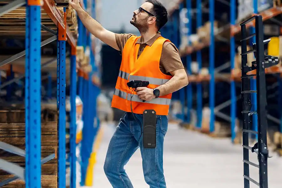 Heavy-Duty Keyence Scanner Holster Compatible with Grip Handle