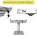 Heavy-Duty Countertop Lenova Tab M10 Tablet Stand - Low-Profile