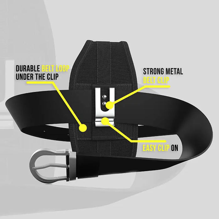 Heavy-Duty Janam Scanner Holster with Card Holder