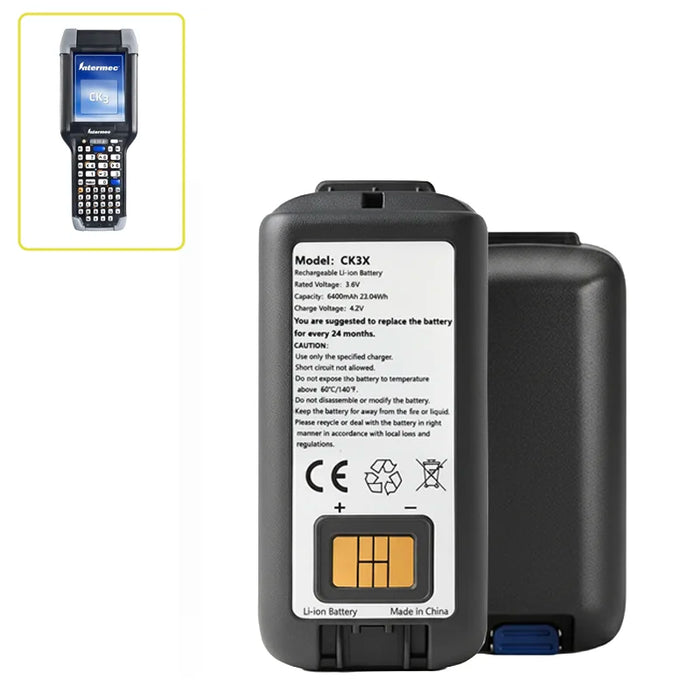 High Capacity Replacement Battery for for Honeywell Intermec CK3R Scanner 