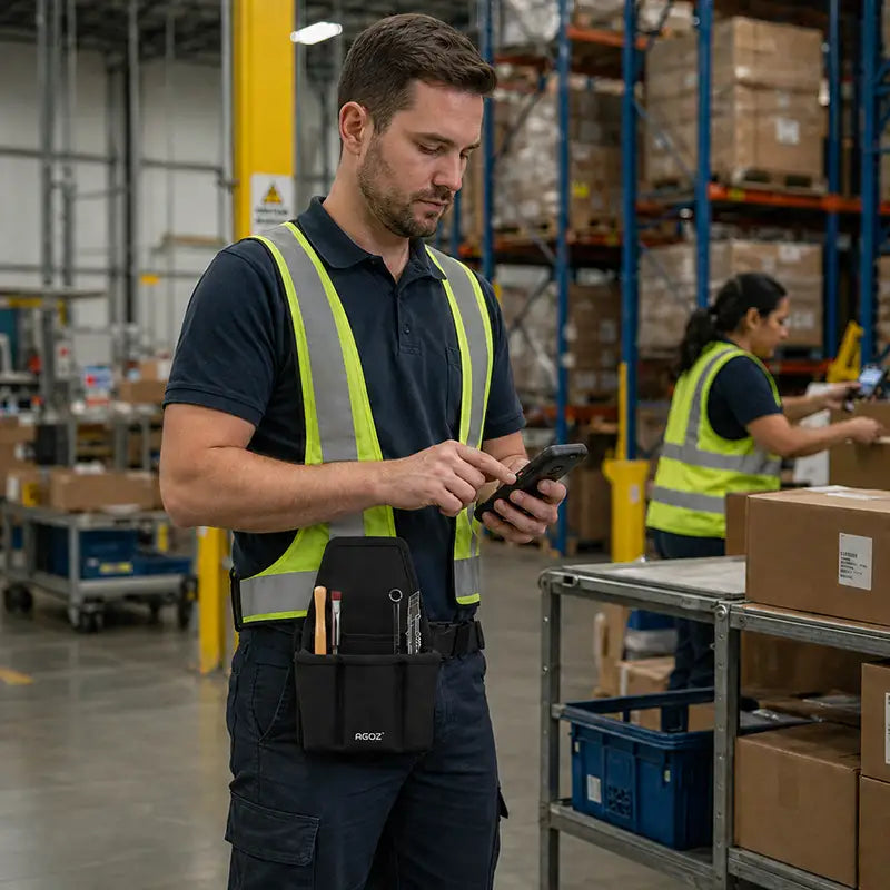 Organisez ensemble les appareils portables Honeywell et les matériaux de travail