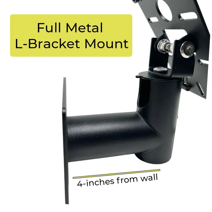 Sturdy POS Wall Mount for Adyen Terminals Metal Adjustable Swivel