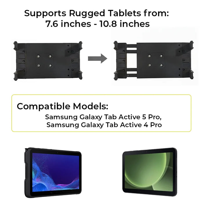 AGOZ Samsung Galaxy Tab Active4 Pro Forklift Tablet Mount Holder