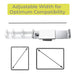 Heavy-Duty POS Tablet Stand for Apple iPad - Low-Profile - AgozTech