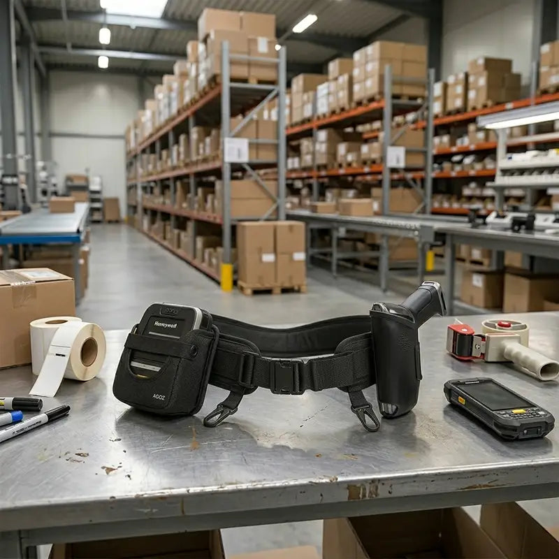 Ajustement et fonctionnalité pour étui de transport d'imprimante et de scanner à déclencheur Honeywell