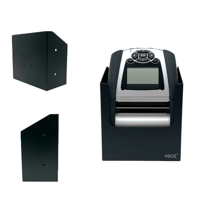 Metal Zebra ZQ510 Mobile Printer Holder Forklift Mount