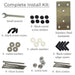 Stainless-Steel Metal Forklift Holder Motorola MC9596 Scanner