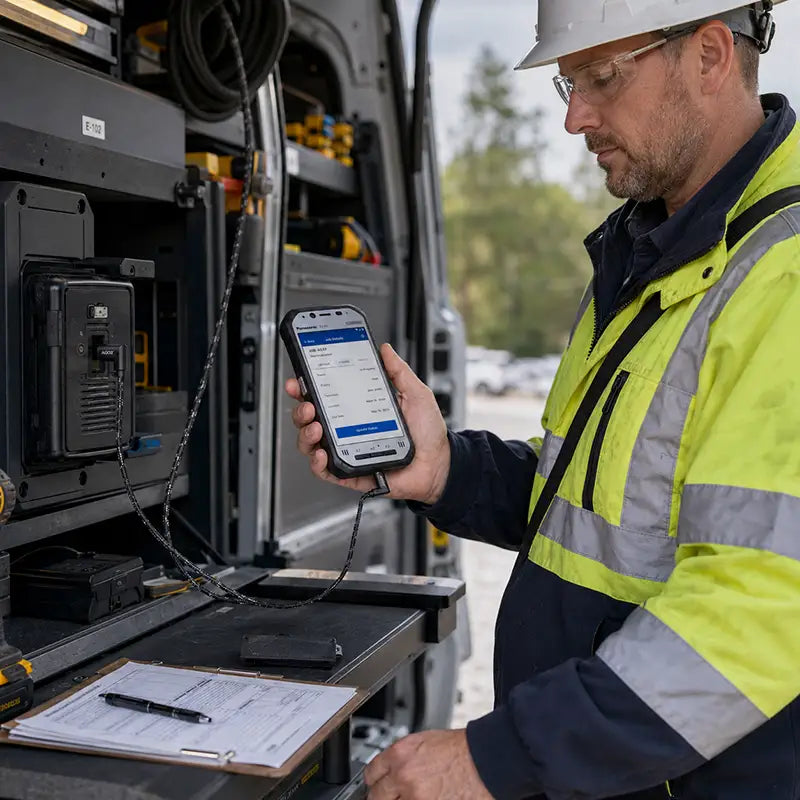 Maintenir la charge des appareils portables Panasonic Toughbook pour les équipes sur le terrain