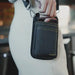Point Mobile handheld scanner in AgozTech crossbody holster being carried with shoulder sling