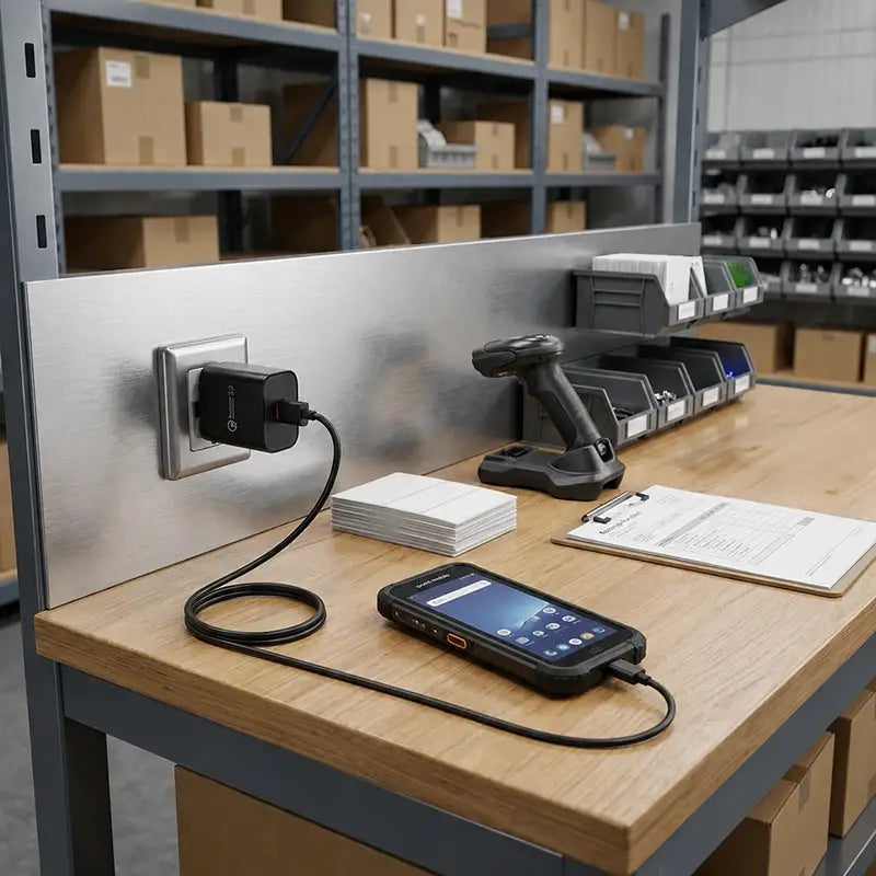 Ajustement et Fonction pour Chargeur Mural de Scanner Point Mobile