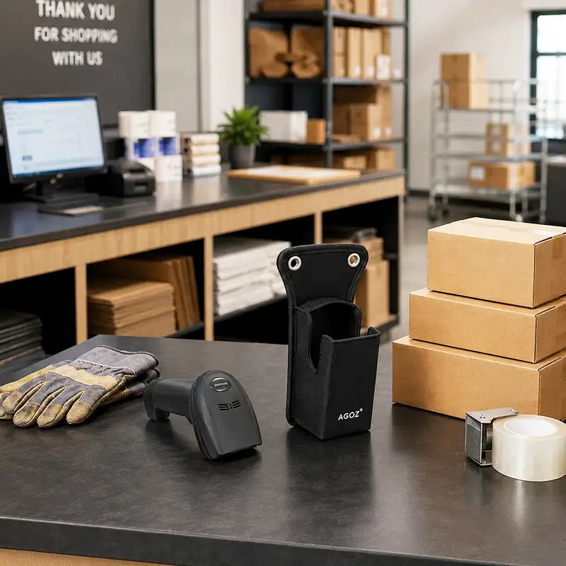 Ajustement et fonctionnalité pour l'étui robuste Honeywell Rugged Scanner