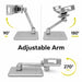 Heavy-Duty Countertop Rhino Tablet Stand - Low-Profile