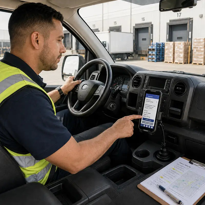 Ajouter l'accès aux appareils Datalogic aux véhicules de flotte partagés