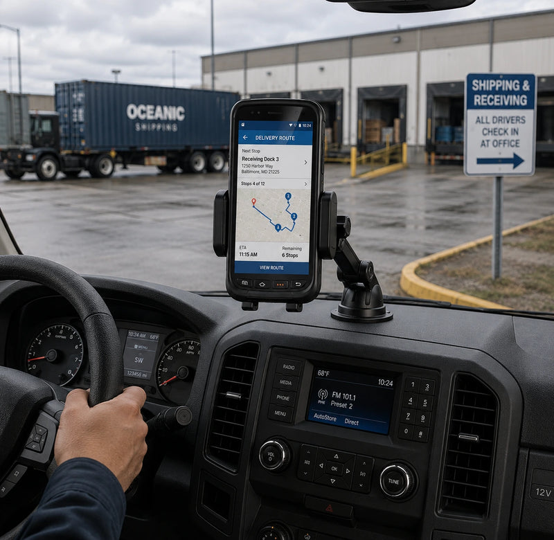 Maintenez l'accès aux appareils portables Chainway lors des travaux sur route et sur le terrain