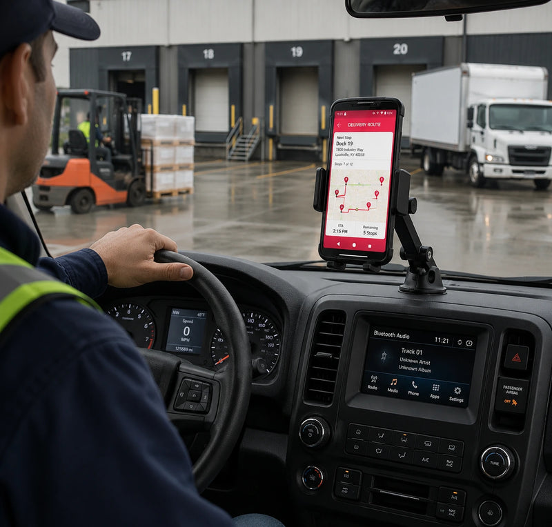 Maintenez les scanners Point Mobile prêts dans tous les flux de travail de la flotte itinérante