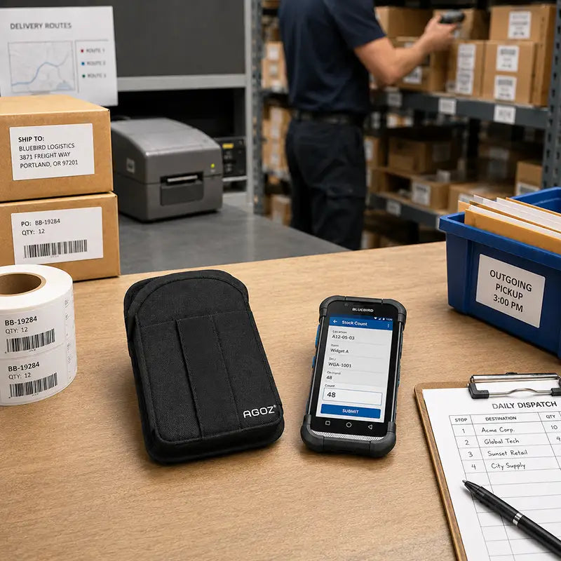 Ajustement et Fonction pour Étui de Rangement de Cartes pour Ordinateur Mobile Bluebird