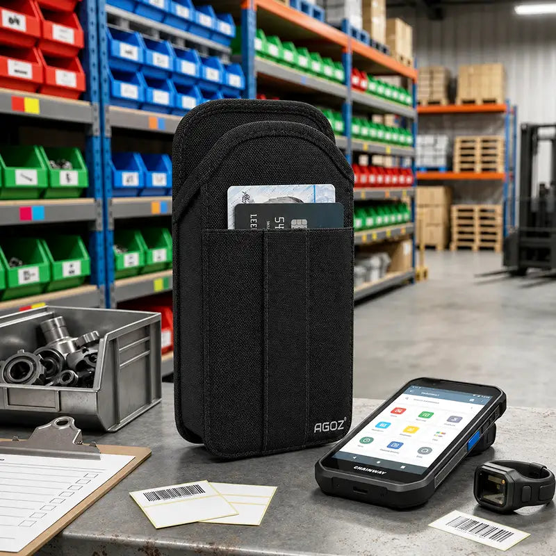 Ajustement et fonctionnalité pour l'étui de rangement de cartes pour ordinateur mobile Chainway