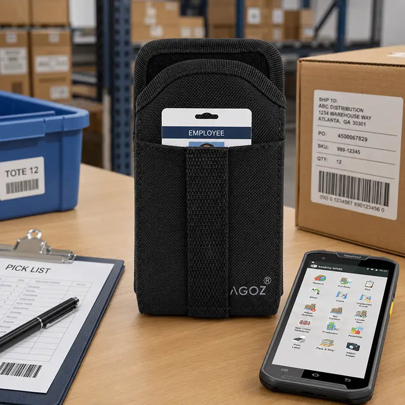 Ajustement et fonctionnalité pour l'étui robuste Newland Rugged Scanner