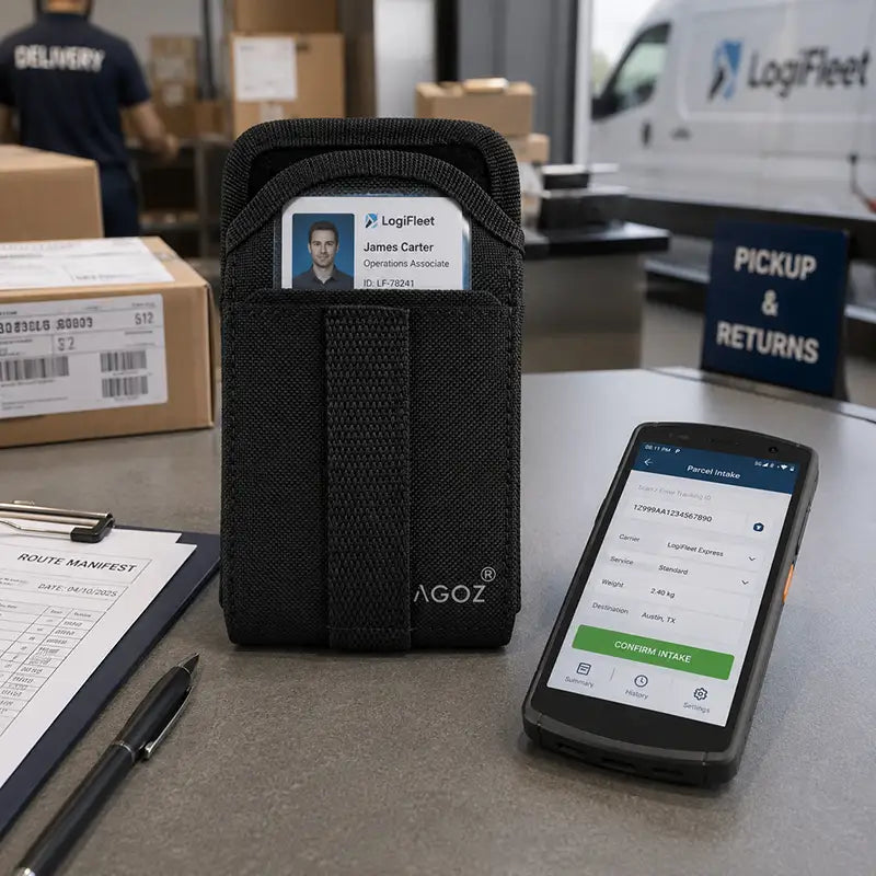 Ajustement et fonctionnalité pour l'étui robuste Urovo Rugged Scanner