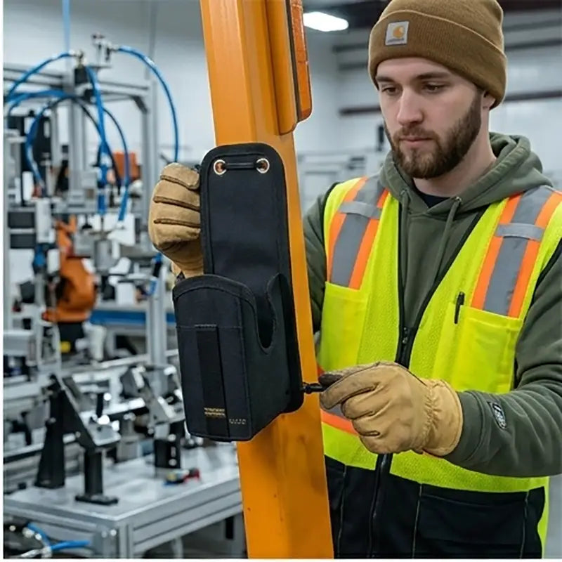 Ajustement et fonctionnalité pour l'étui de chariot élévateur Janam Mobile Scan Gun